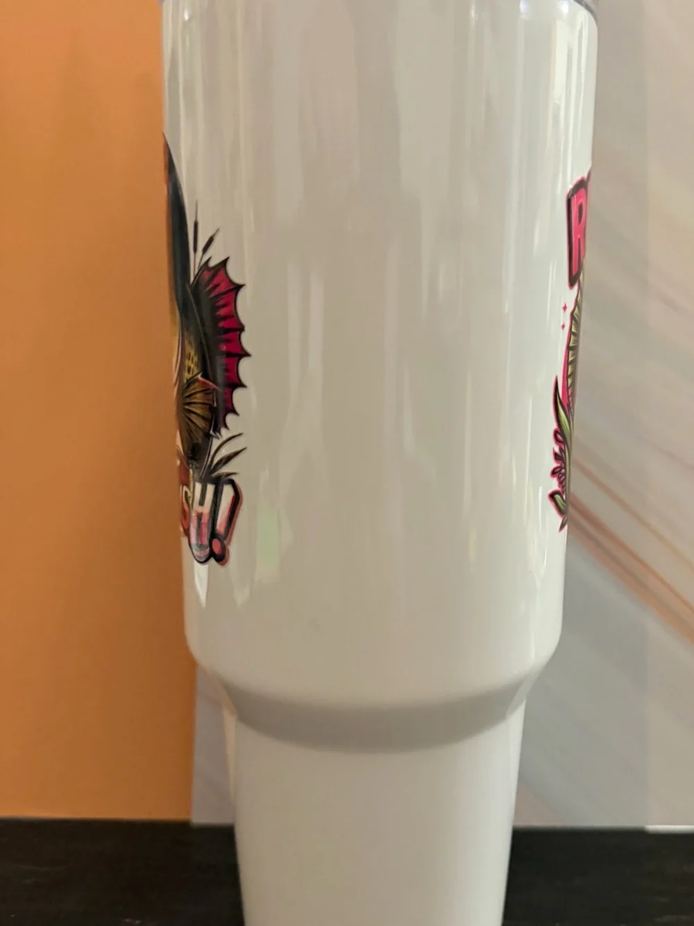 32 oz Stainless Steel Tumbler “REEL GIRLS FISH” Double Sided